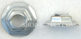 5/16" Stud Size, 1/2" Hex Size Thread Cutting Nuts